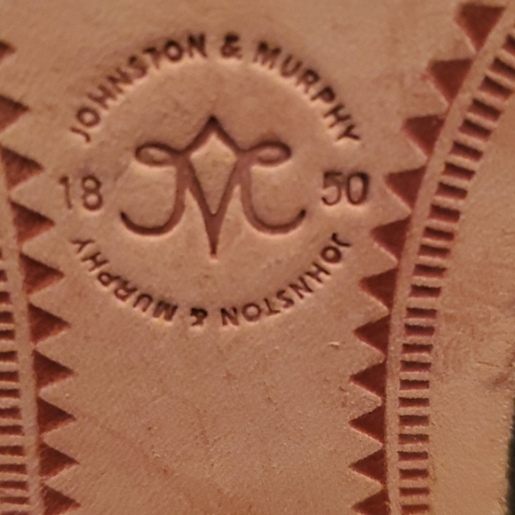 Johnson & Murphy Black Suede Studded Strap Mules - Picture 3 of 3